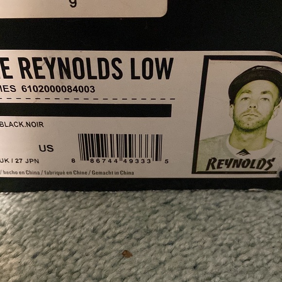 Emerica, the Reynolds low, size 9. - Picture 7 of 7